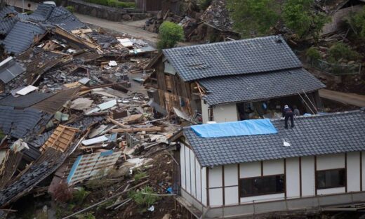 熊本地震被害の様子