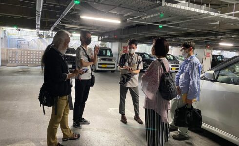 那覇市役所地下駐車場