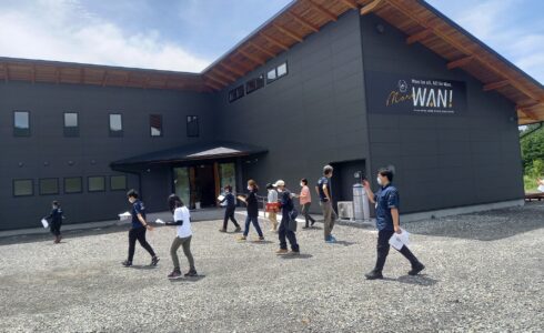 ペット同行避難訓練の準備