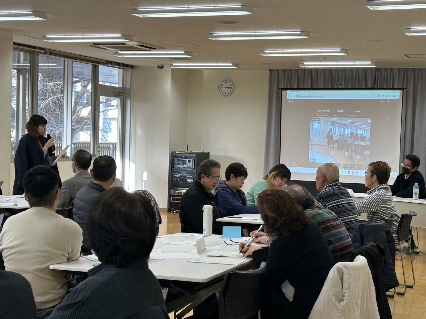 日野市ペット防災セミナーの様子