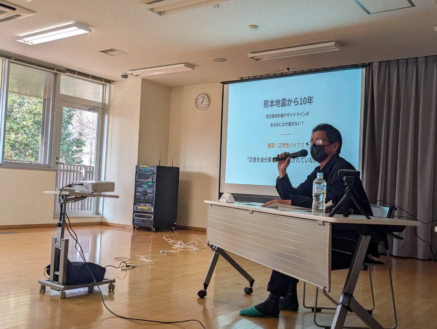 日野市ペット防災セミナーの様子 NPO法人ペット防災ネットワーク