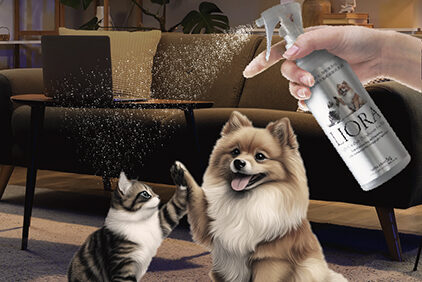 災害時に役立つペット用消臭剤LIORA